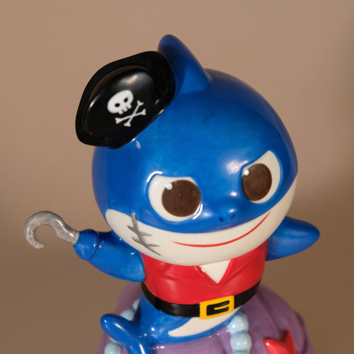 Daddy Shark Pirate Family Figurine