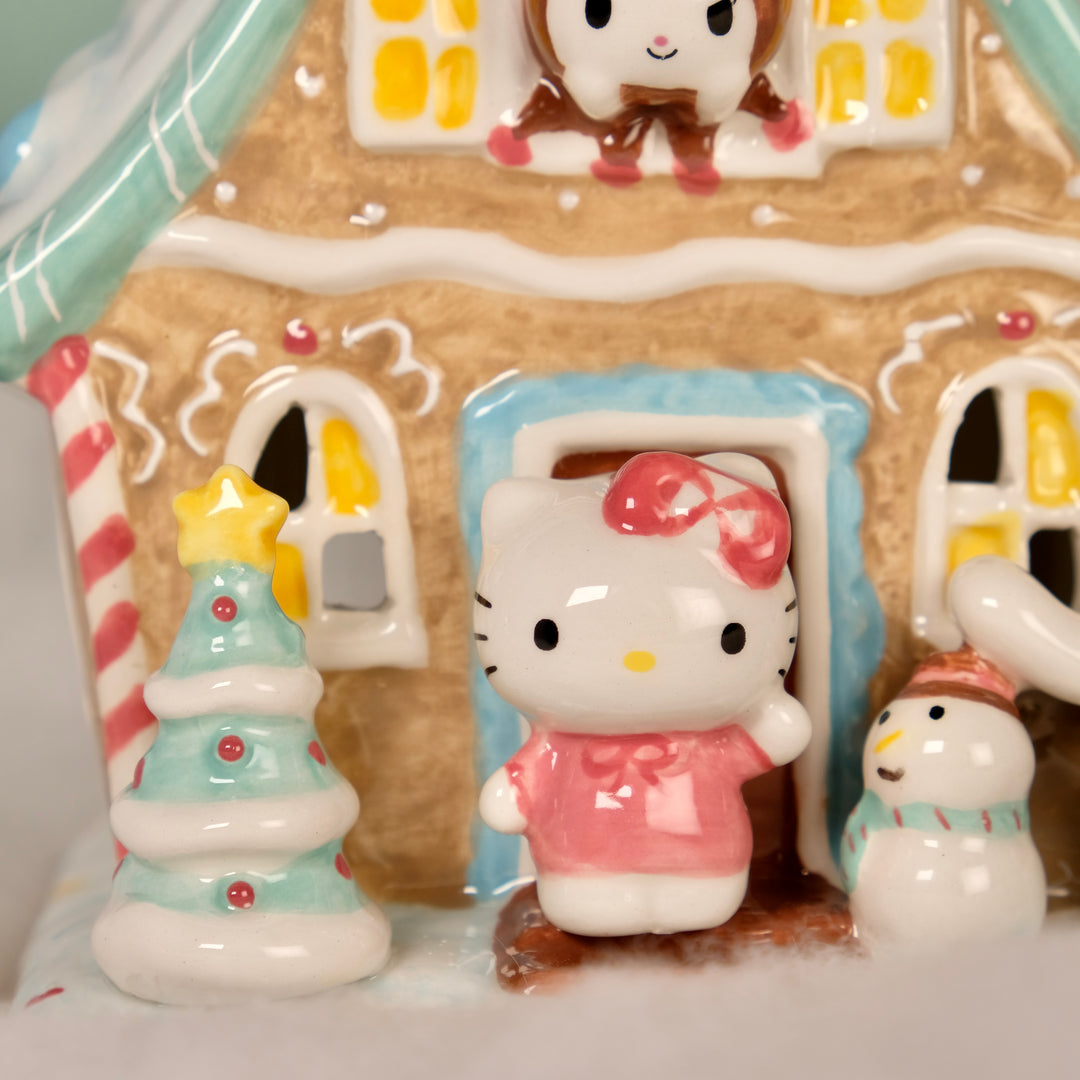 CHRISTMAS HELLO KITTY & FRIENDS CANDLE HOUSE