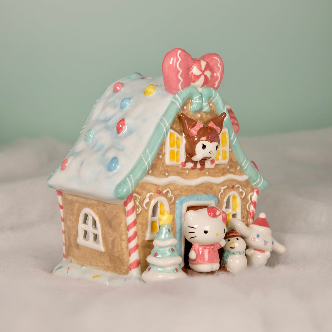 CHRISTMAS HELLO KITTY & FRIENDS CANDLE HOUSE