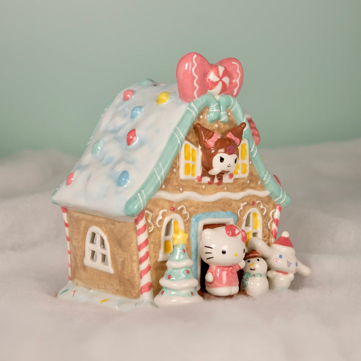 CHRISTMAS HELLO KITTY & FRIENDS CANDLE HOUSE