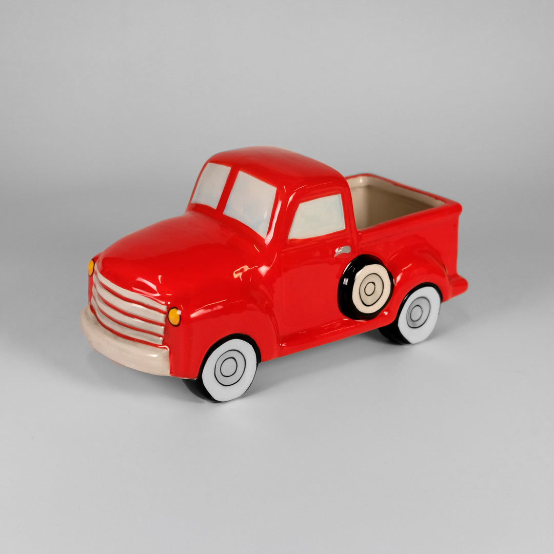 Red Truck Planter