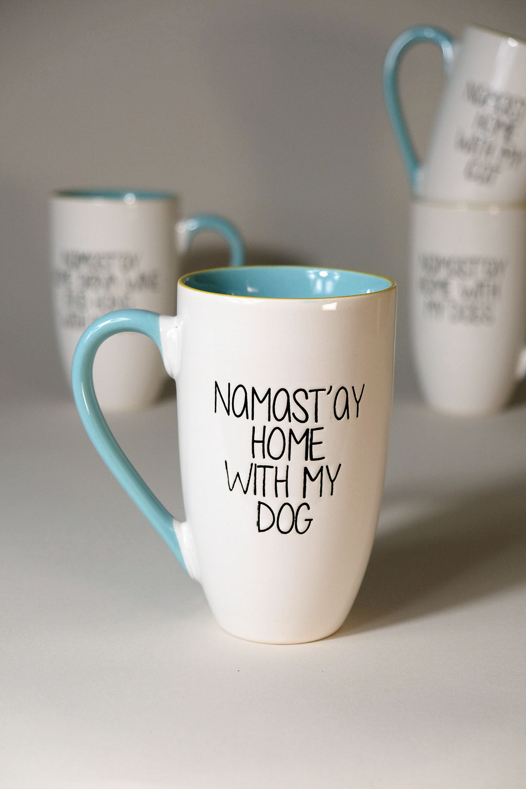 Spectrum Namast'Ay 20 oz Mug Set of 4