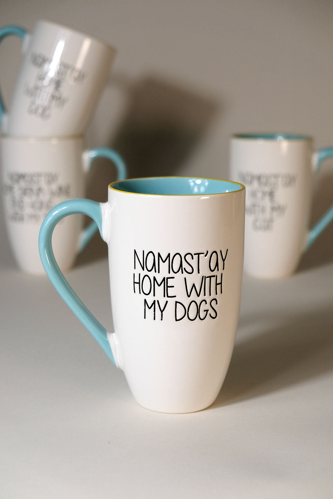 Spectrum Namast'Ay 20 oz Mug Set of 4