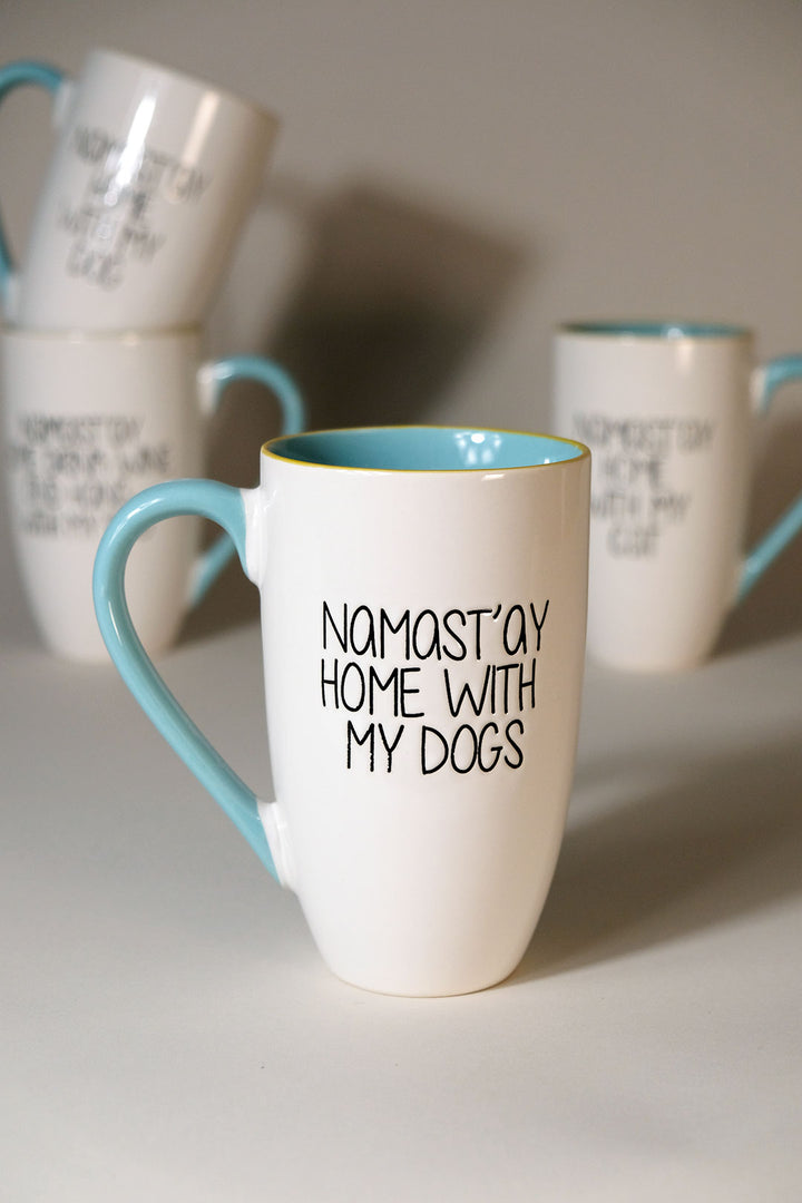 Spectrum Namast'Ay 20 oz Mug Set of 4