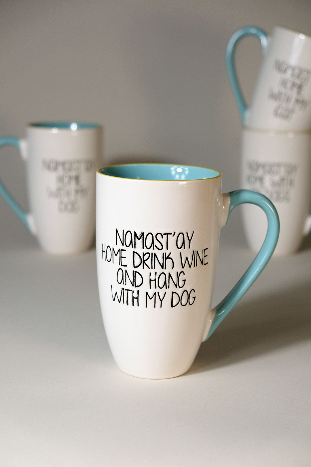 Spectrum Namast'Ay 20 oz Mug Set of 4