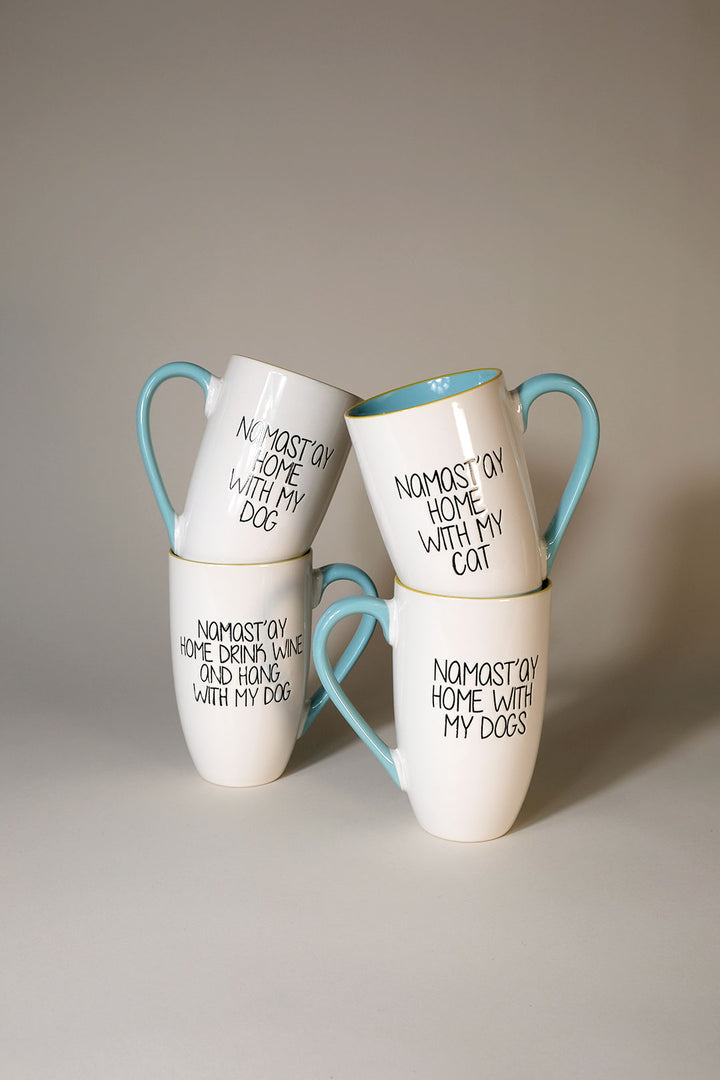Spectrum Namast'Ay 20 oz Mug Set of 4