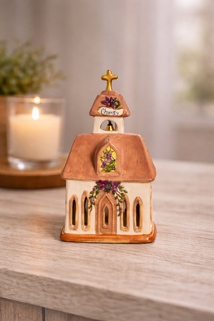 Charity Virtue Church Candle House