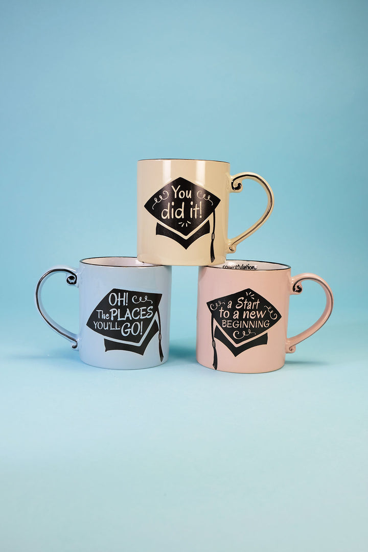 Congrats Grads 16oz Mug Set of 3