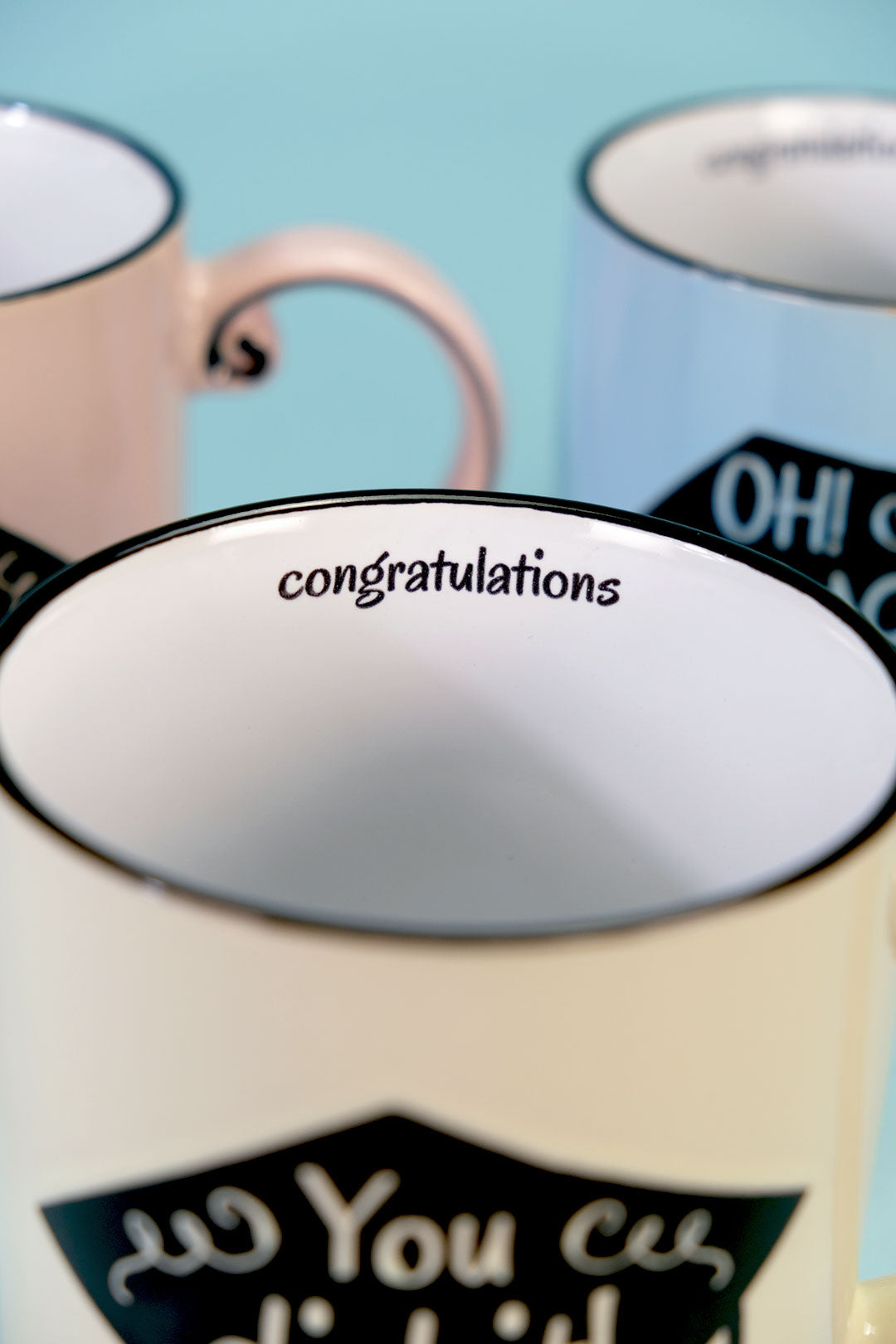 Congrats Grads 16oz Mug Set of 3