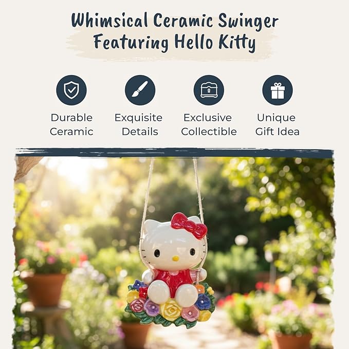 Hello Kitty Garden Swinger