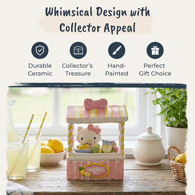 Hello Kitty Lemonade Stand Figurine
