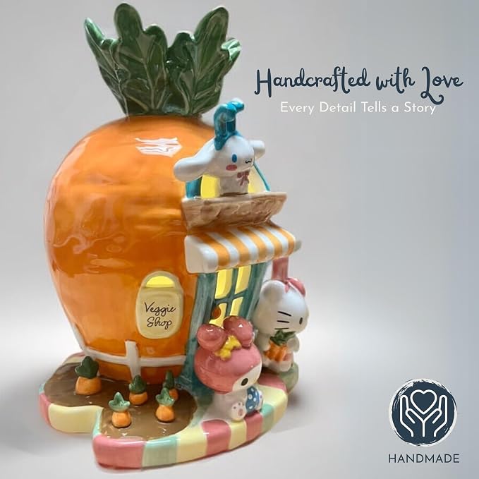 Hello Kitty and Friends Carrot Candle House