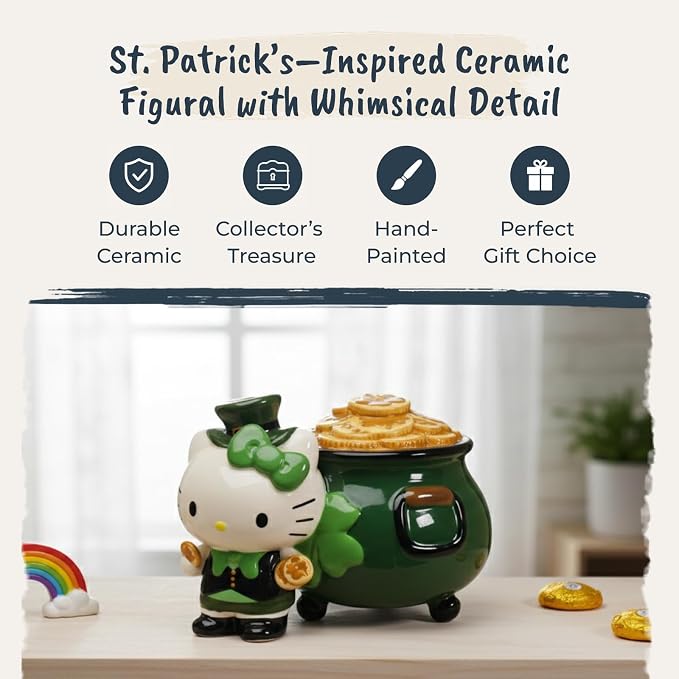 Hello Kitty Pot of Gold Figural
