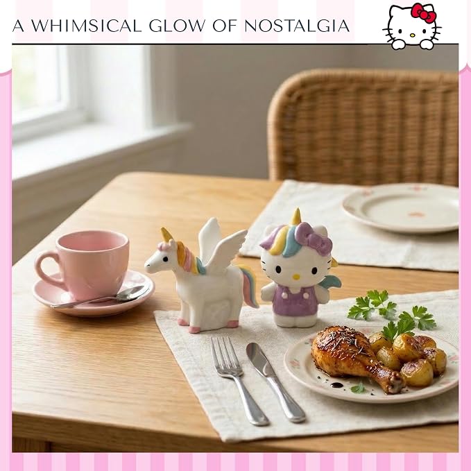 Hello Kitty With Unicorn S&P Set
