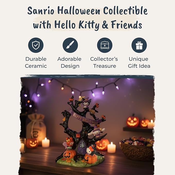 Clayworks Hello Kitty and Friends Halloween Tree