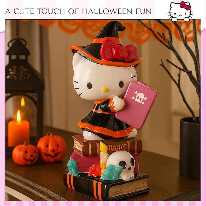 Hello Kitty Spooky Library Figurine