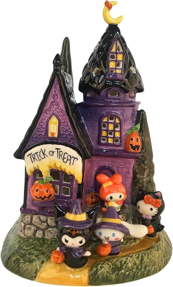 Clayworks Hello Kitty and Friends Trick or Treat Candle House