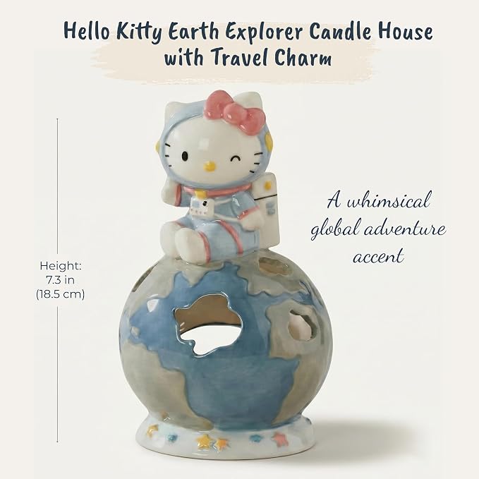Hello Kitty Earth Explorer Candle House