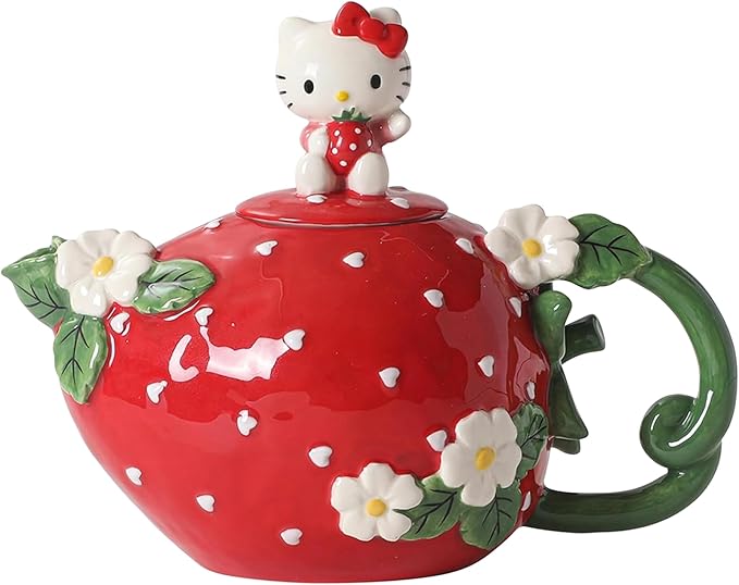 Hello Kitty Sweet Strawberry Teapot