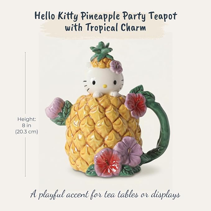 Hello Kitty Pineapple Party Teapot