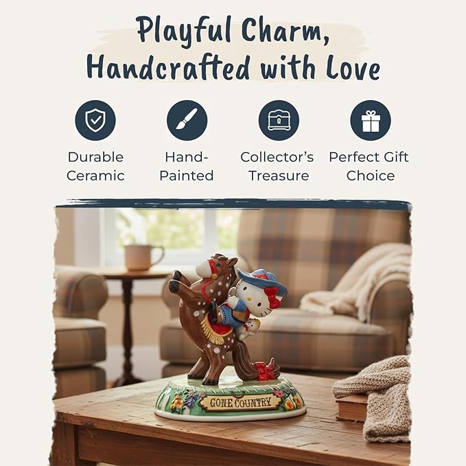 Hello Kitty Giddy Up Figurine