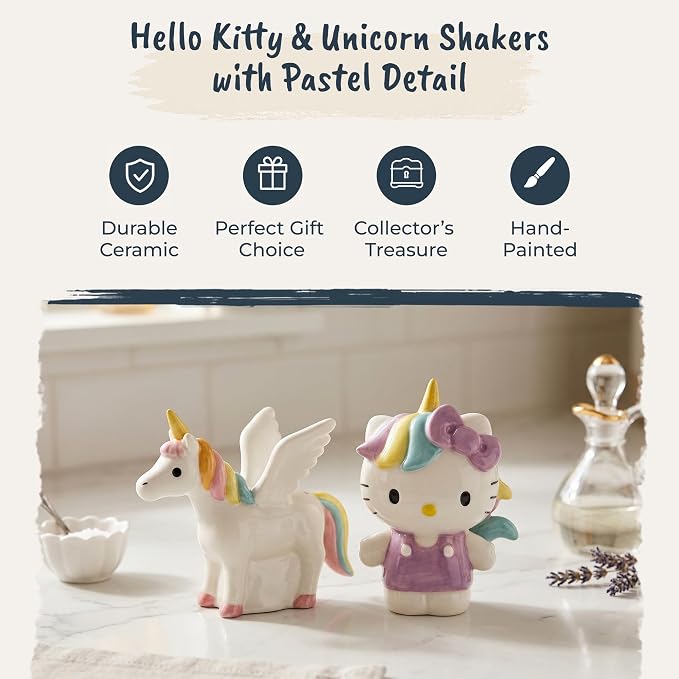 Hello Kitty With Unicorn S&P Set