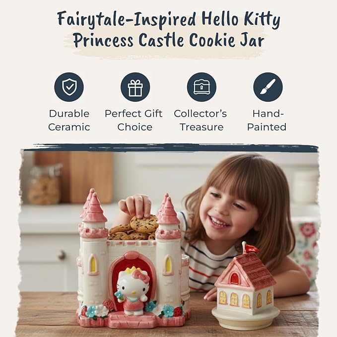Hello Kitty Princess Castle Cookie Jar