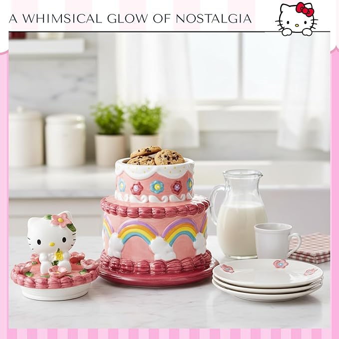 Hello Kitty Cake Cookie Jar