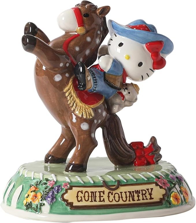 Hello Kitty Giddy Up Figurine