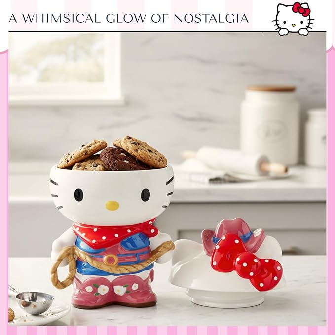 Hello Kitty Cowgirl Cookie Jar