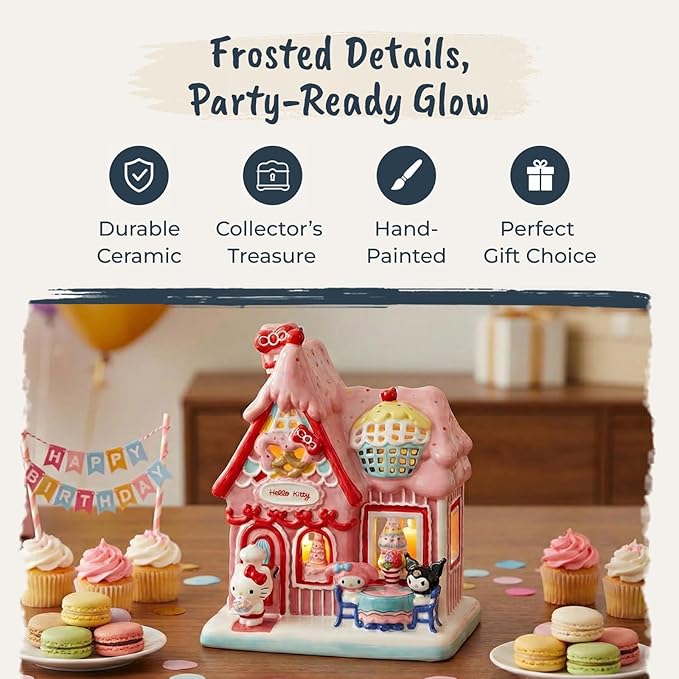 Hello Kitty Sweet Bakery Candle House | Hand-Crafted