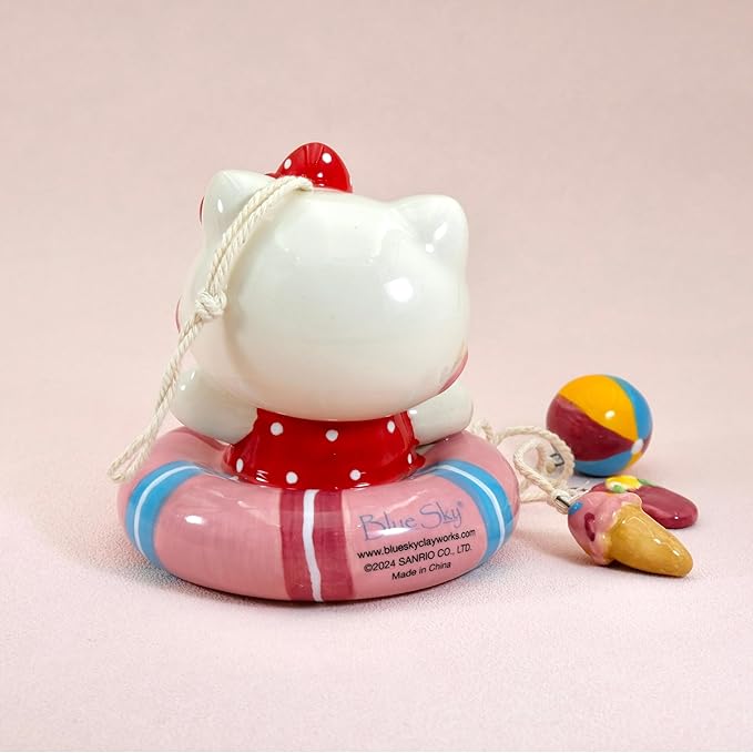 Hello Kitty Beach Fun Wind Chime