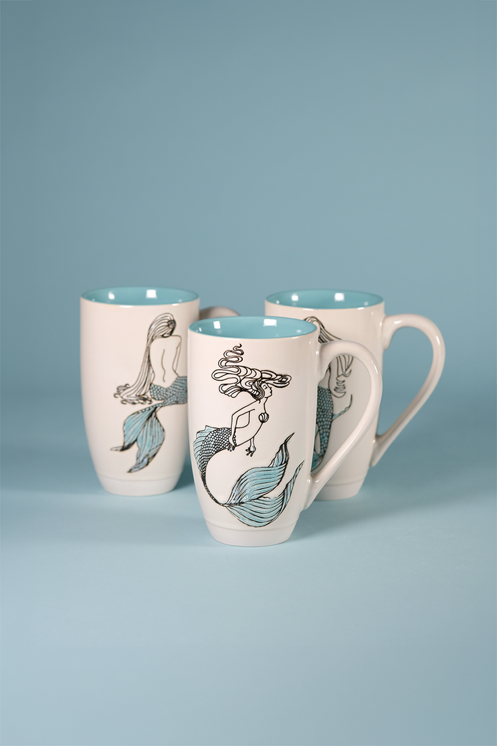 Mermaid Mystery 18oz Mug Set of 3