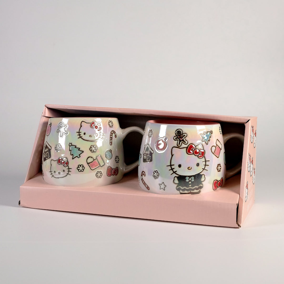 Hello Kitty Holiday Icon 21oz Mug Set of 2