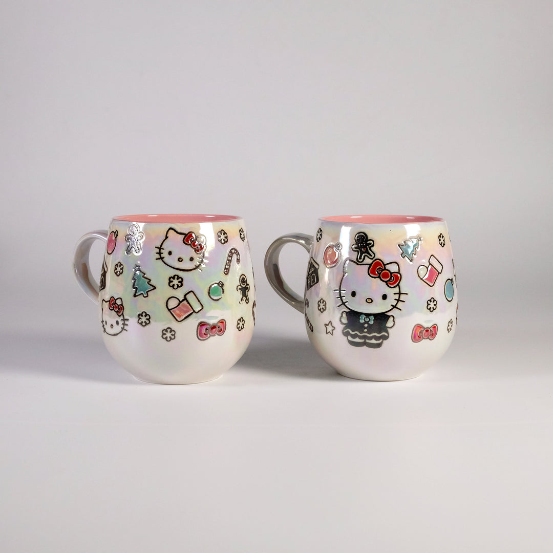 Hello Kitty Holiday Icon 21oz Mug Set of 2