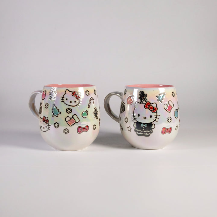 Hello Kitty Holiday Icon 21oz Mug Set of 2
