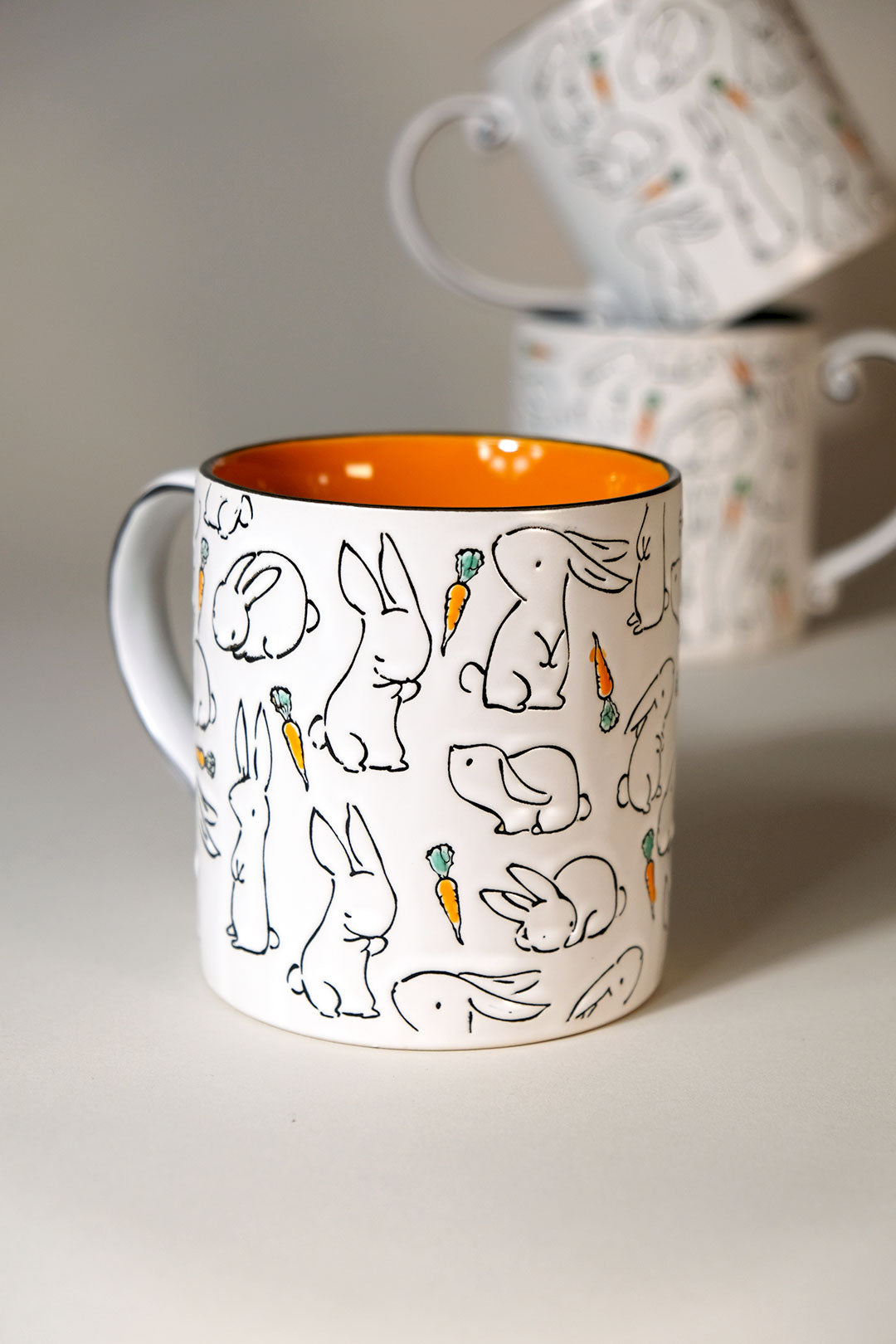 Bouncing Bunnies 21 oz Mug Set of 3