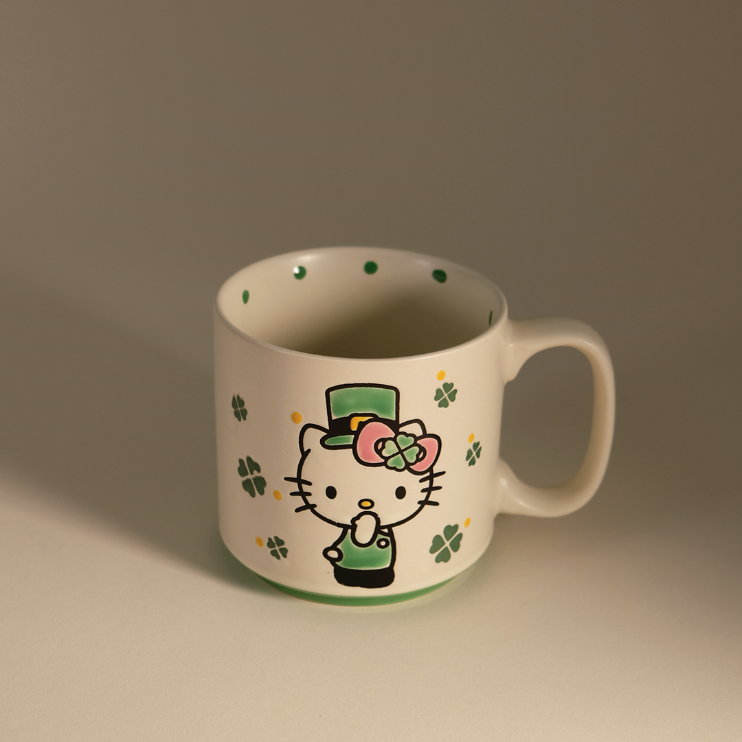Hello Kitty Lucky Clover 10oz Mug Set of 2