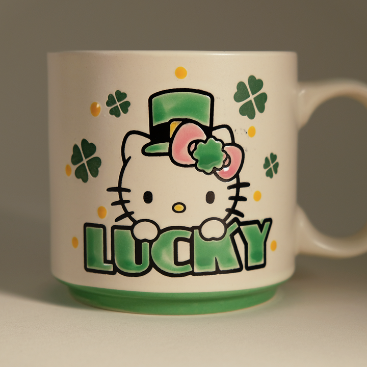 Hello Kitty Lucky Clover 10oz Mug Set of 2