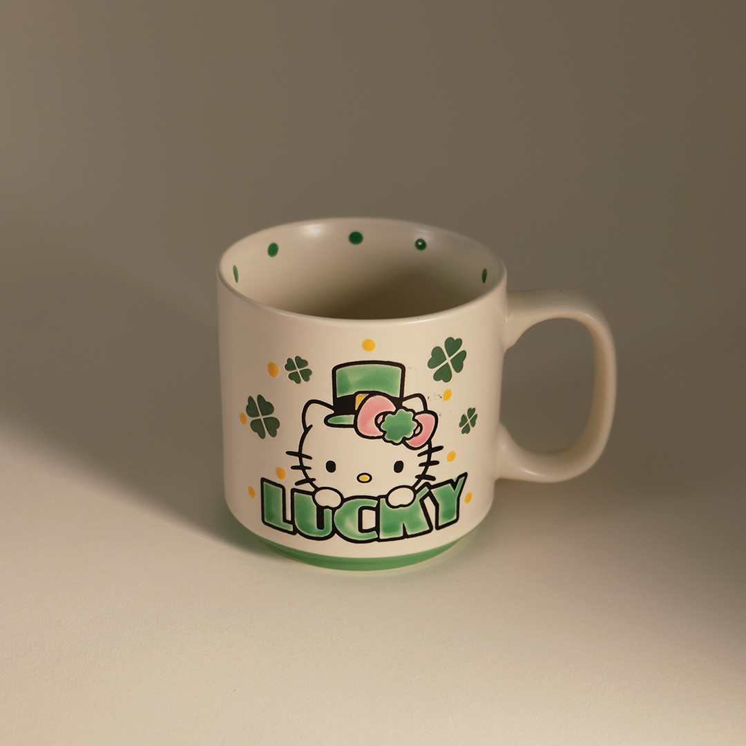 Hello Kitty Lucky Clover 10oz Mug Set of 2