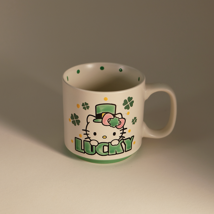 Hello Kitty Lucky Clover 10oz Mug Set of 2