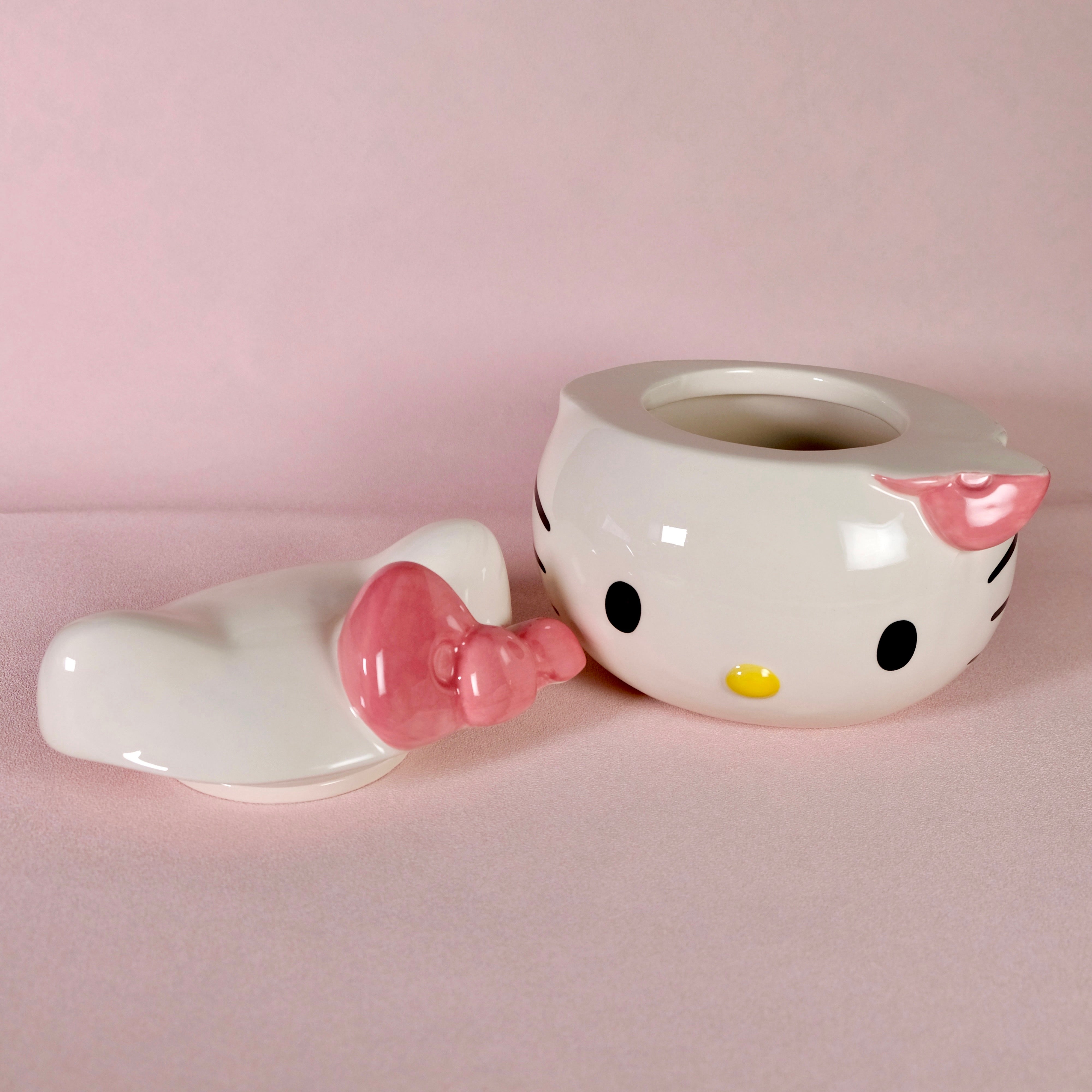 HELLO KITTY FIGURAL HEAD COOKIE JAR