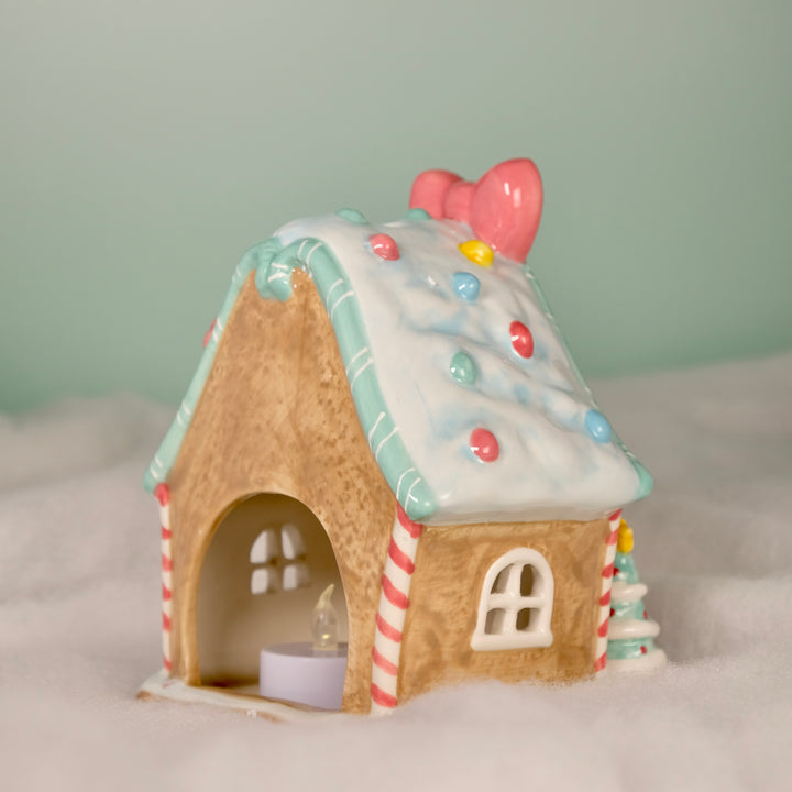 CHRISTMAS HELLO KITTY & FRIENDS CANDLE HOUSE