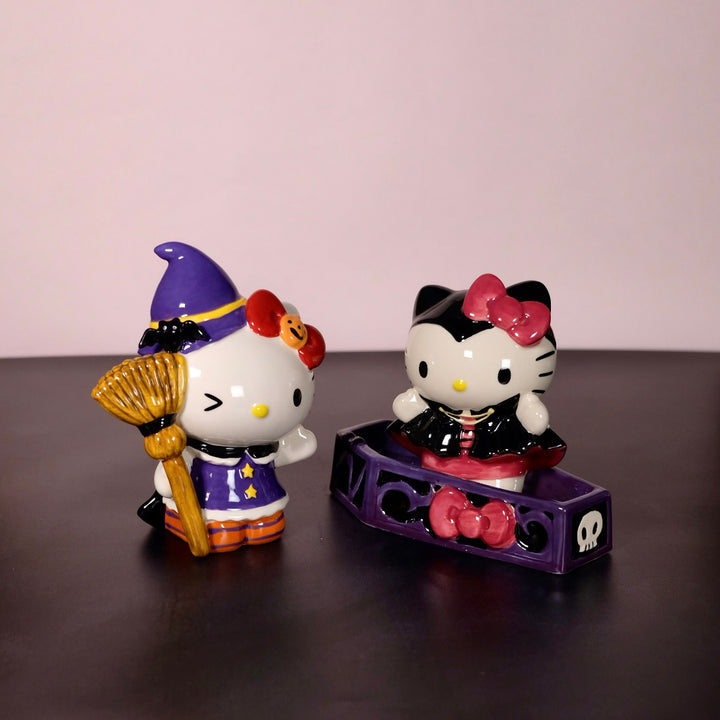 Hello Kitty Cute Bat Witch Figurine