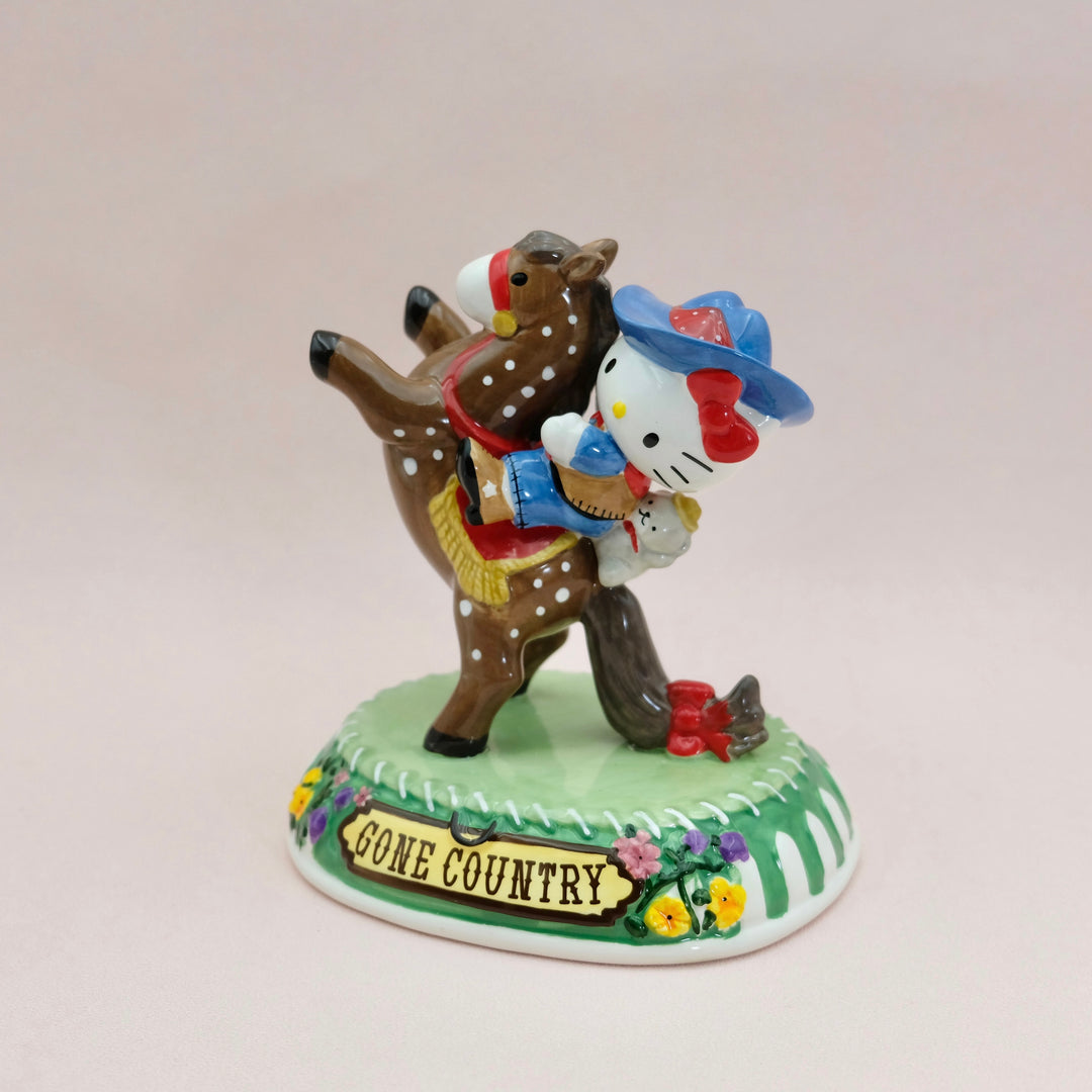 Hello Kitty Giddy Up Figurine