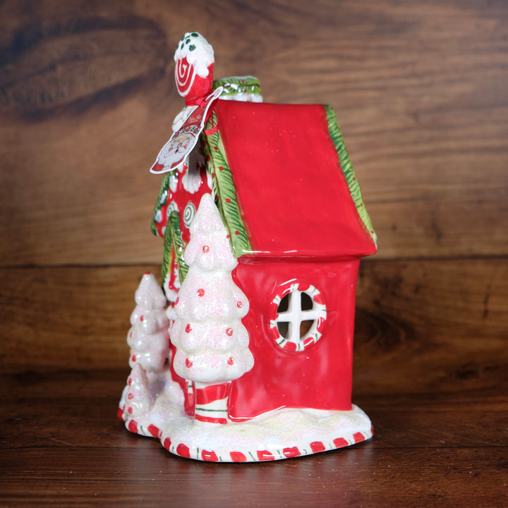 Candy Cane Inn Candle House