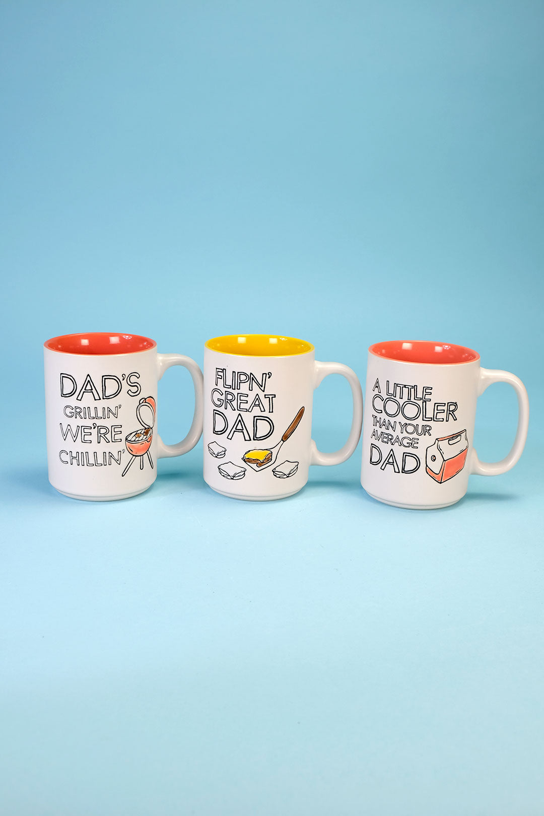 Flippin Great Dad 16oz Mug Set of 3