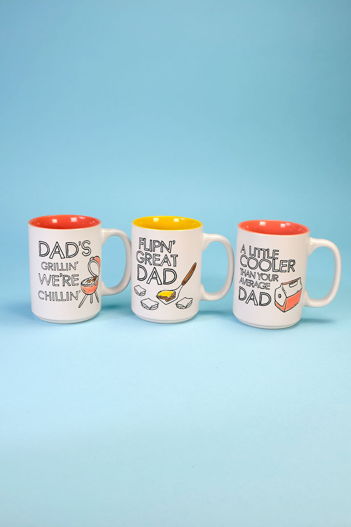 Flippin Great Dad 16oz Mug Set of 3