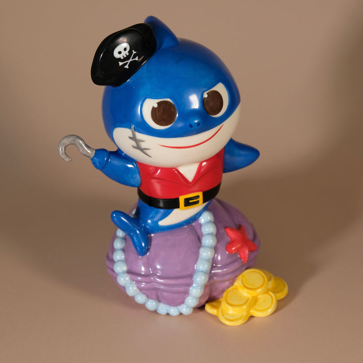 Daddy Shark Pirate Family Figurine