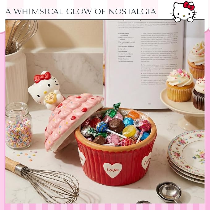 Hello Kitty CupCake Jar